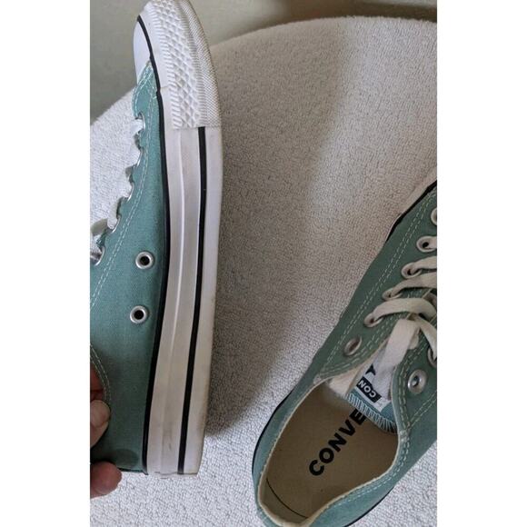 Converse CTAS Chuck Taylor Low Top 163354F Sneaker Green Women’s 7/Men’s 5 - Picture 5 of 10